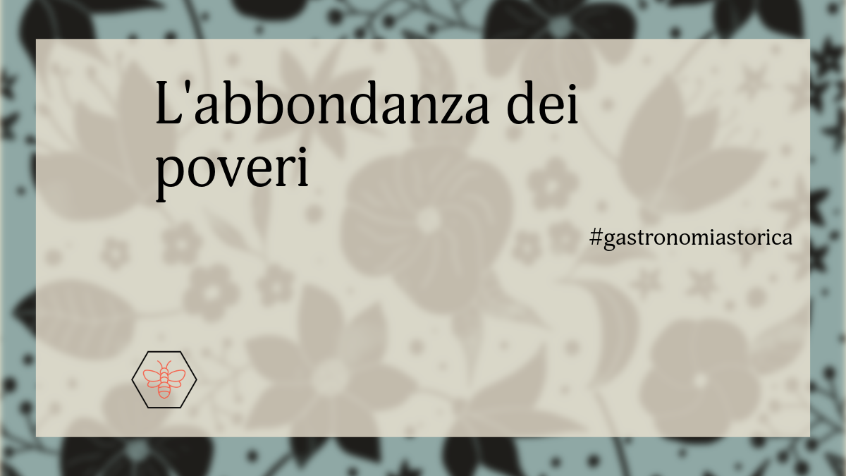L’abbondanza dei poveri
